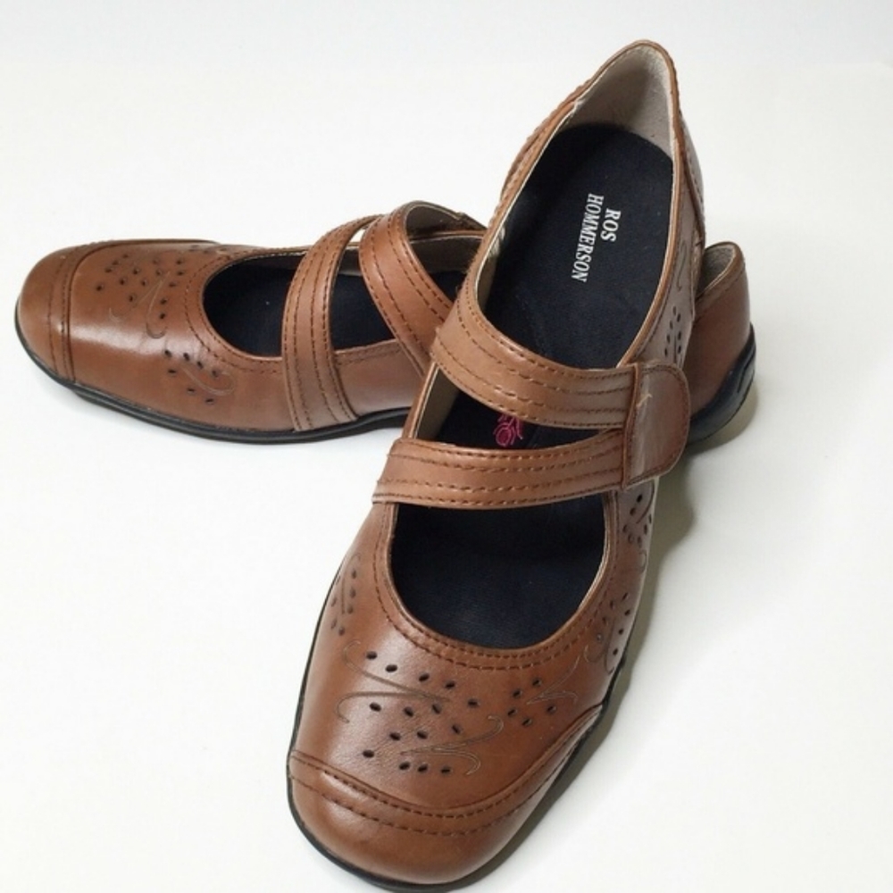 "Chelsea" style artisanal leather shoes
